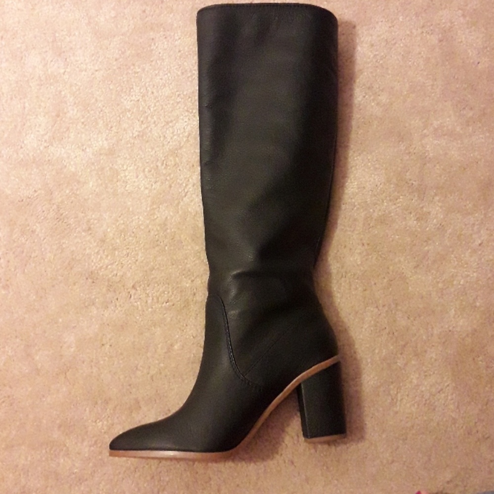 1.state Paiton Knee High Leather Boots size 8